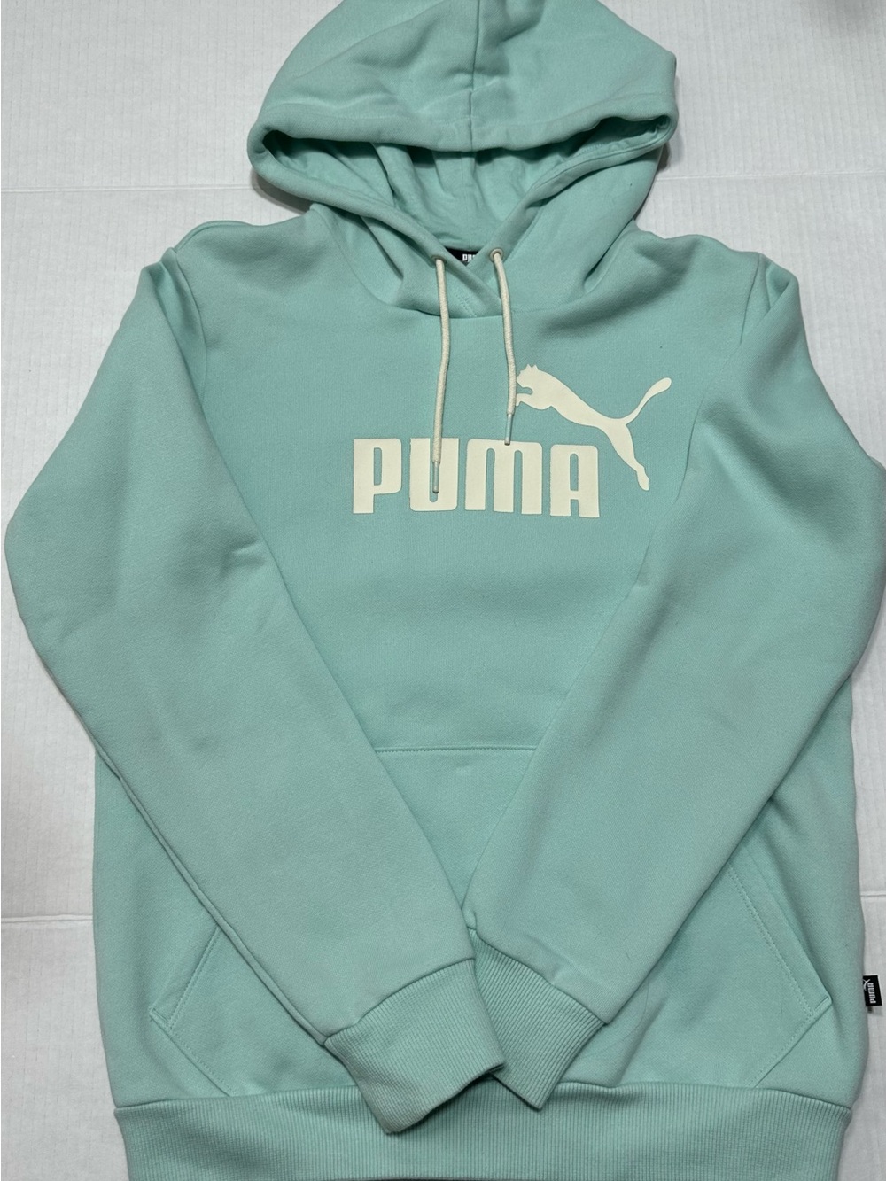Women’s Puma Teal Drawstring Hoodie Size Small